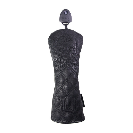 Fundas para Cabezas de Palos de Golf en Cuero PU Negro
